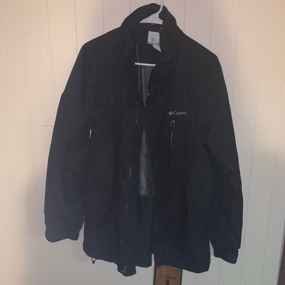 Columbia Mens Small Interchange Winter Coat Jacket
